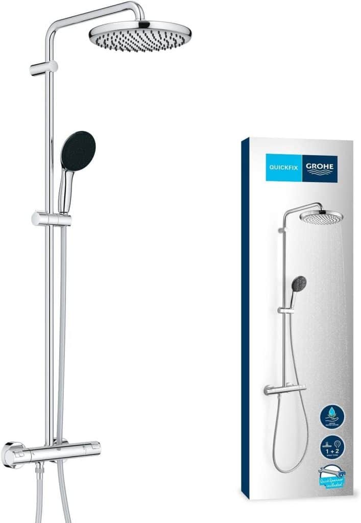 Test de la colonne de douche Grohe Vitalio Start 250