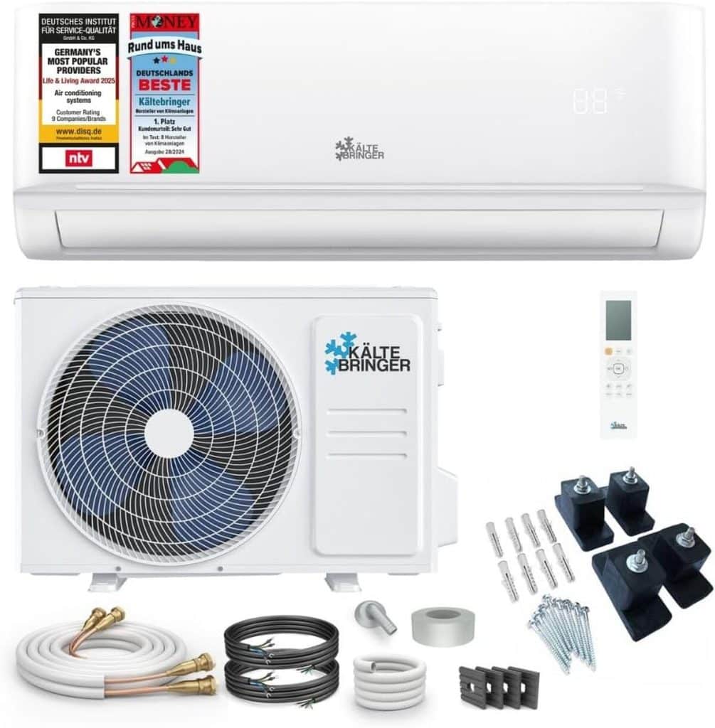 Test du climatiseur Kältebringer Quick Connect 12000 BTU