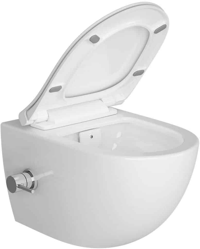 Test du WC japonais Swiss Aqua Technologies sans bride : bidet thermostatique et abattant softclose