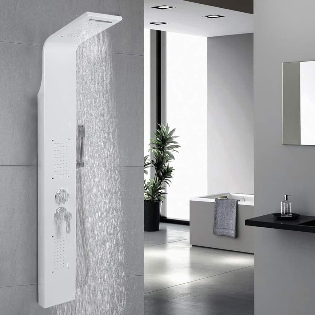 Test Meihe colonne de douche chromée : performance et design