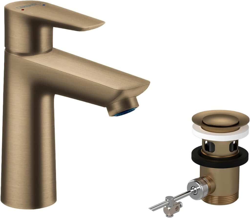 Test : mitigeur hansgrohe Talis E 110 bronze brossé