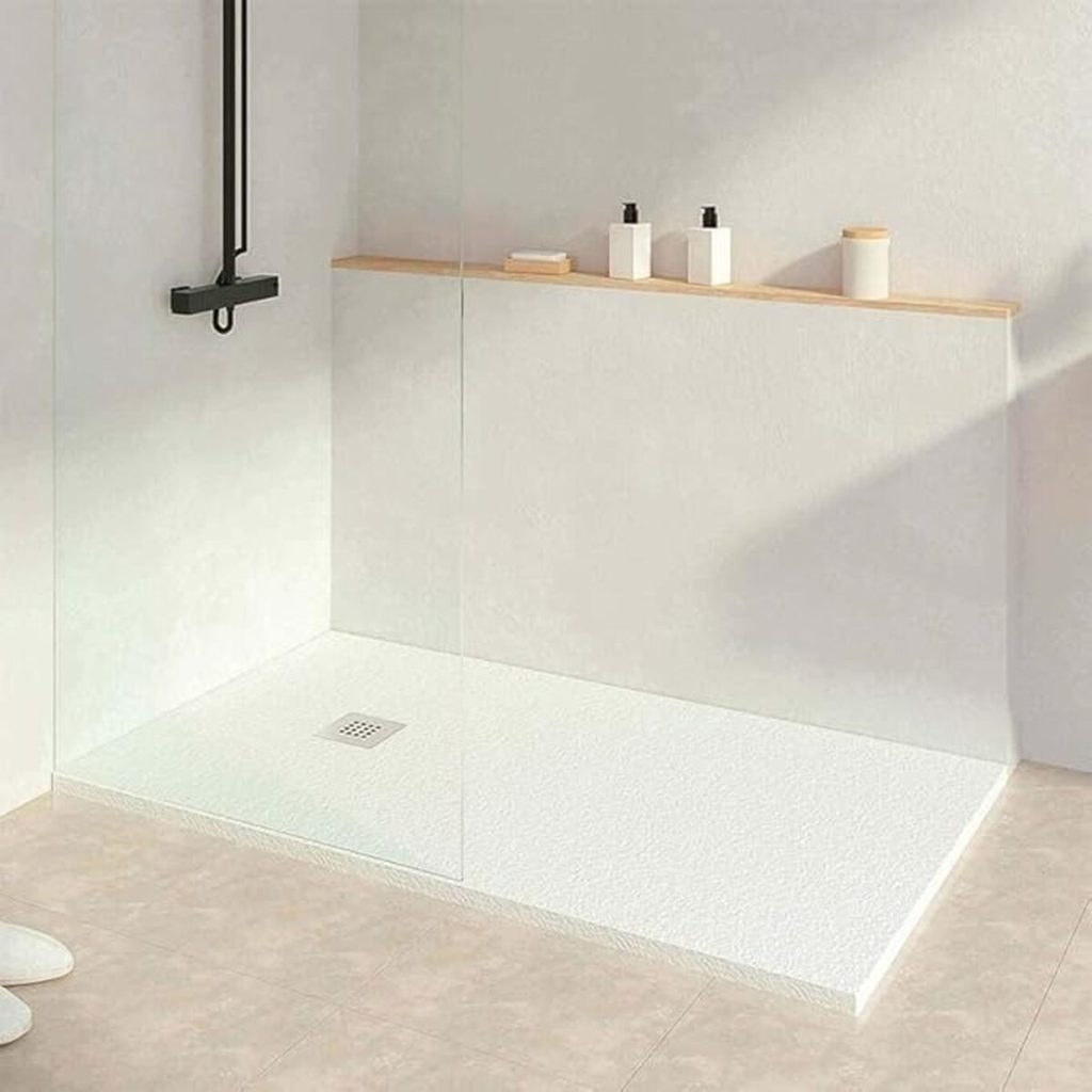 Test receveur de douche KOES INDO 100x140 blanc