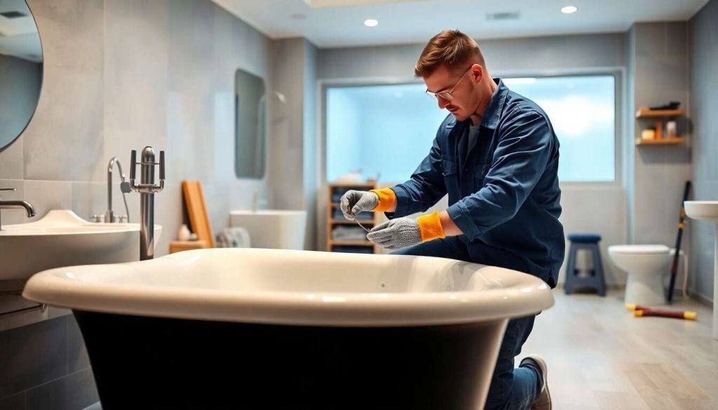 Pourquoi faire appel à un plombier pour démonter une baignoire en fonte ?