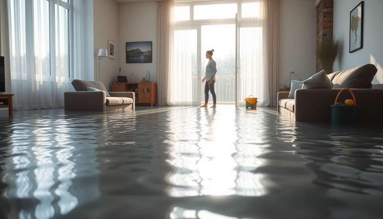évacuer l'eau et dégager les espaces inondés évacuer l'eau et dégager les espaces inondés