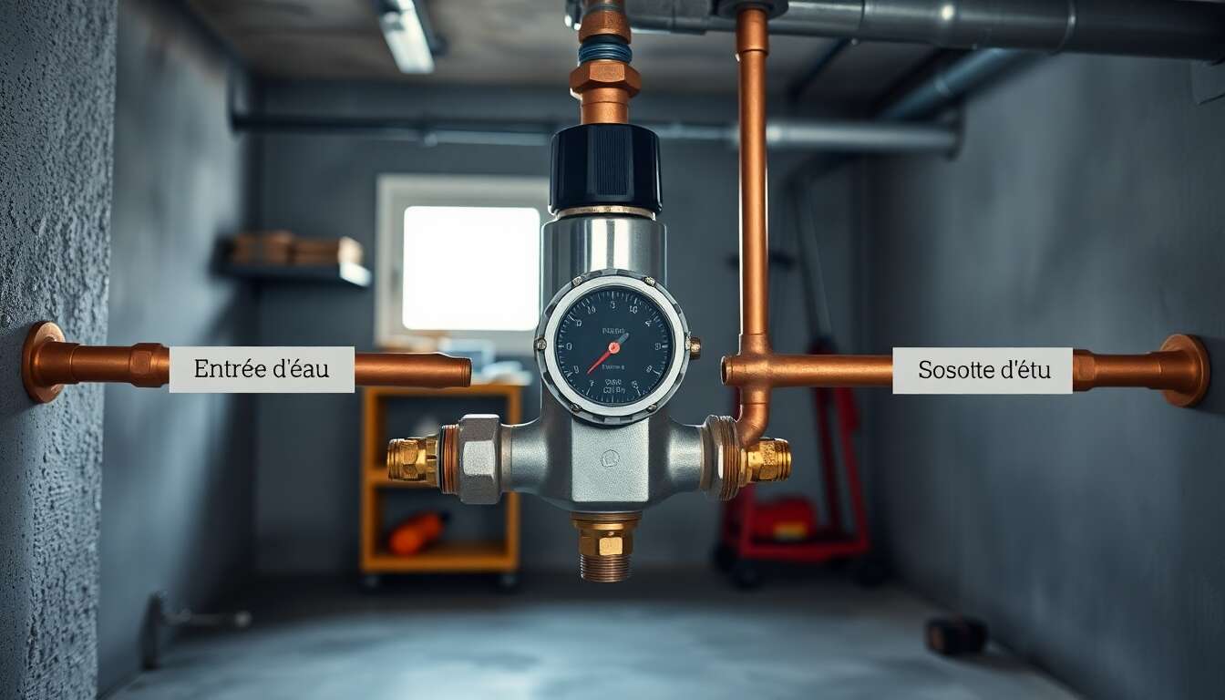 D&eacute;finition du r&eacute;gulateur de pression d'eau