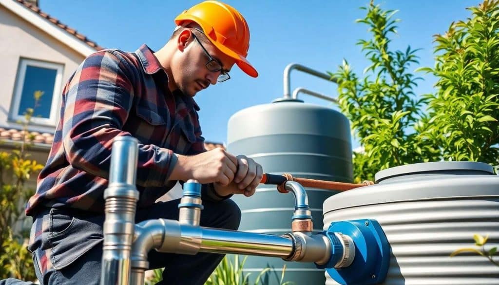 Collecte d'eau pluviale : pourquoi faire appel à un plombier ?