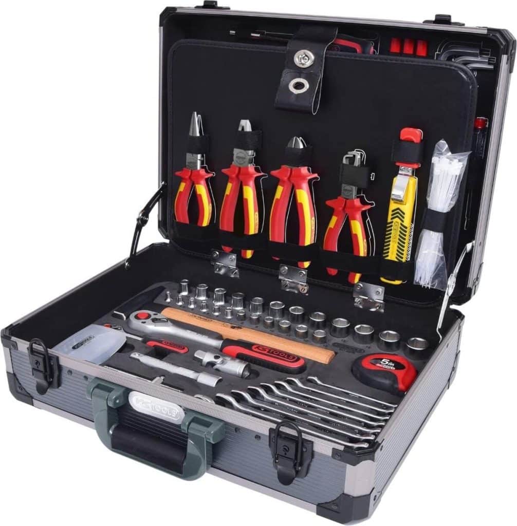 Test de la mallette 128 pièces électricien KS Tools