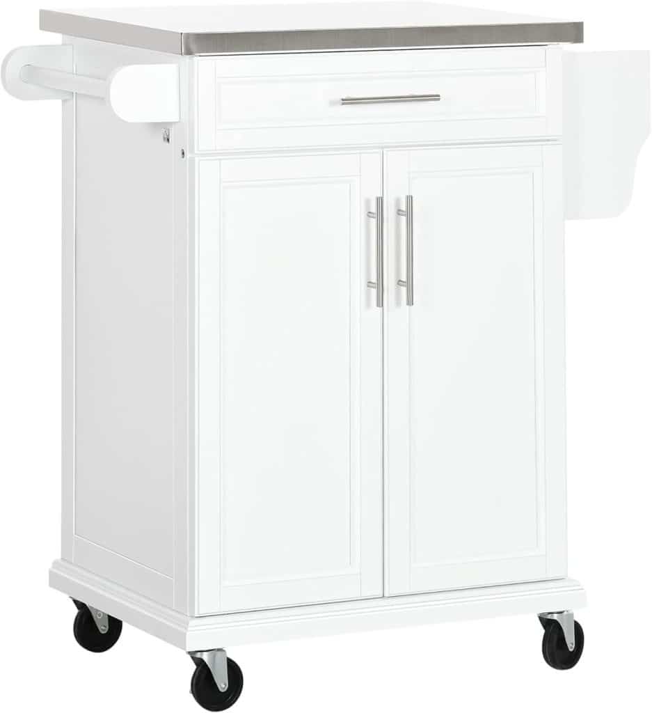Test : desserte à roulettes HOMCOM pour cuisine pratique