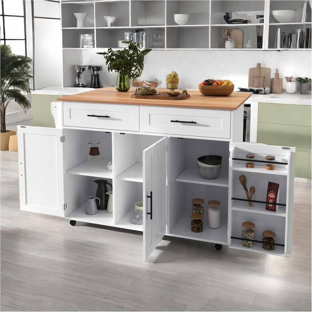 Test : buffet Sapgaks pliable avec îlot et rangement