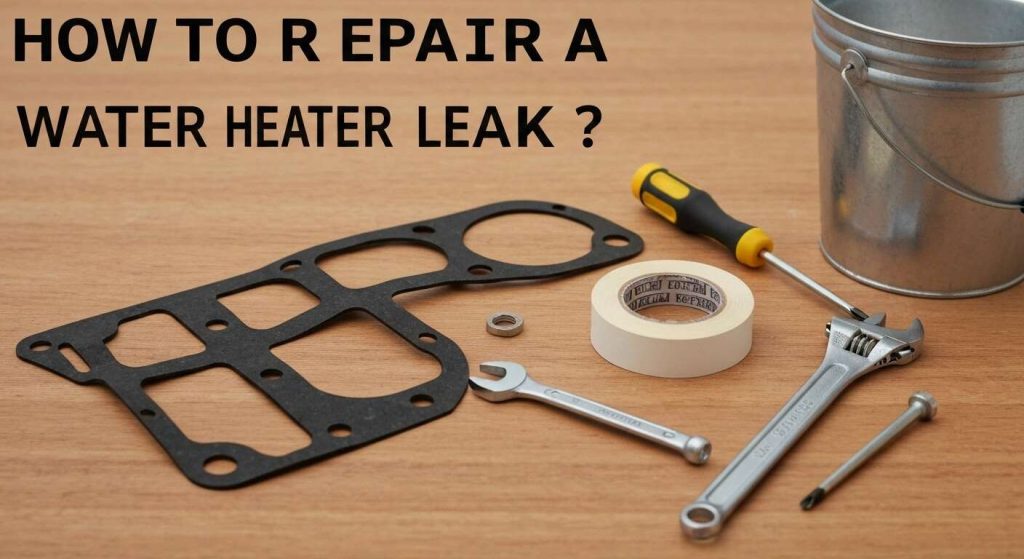 Comment réparer une fuite de chauffe-eau ?
