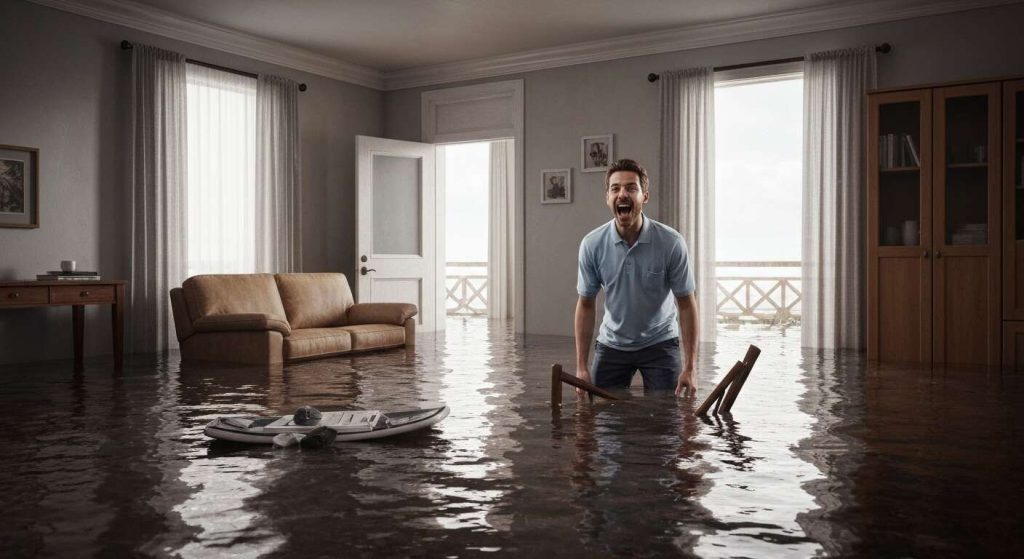 Appartement inondé : que faire ?