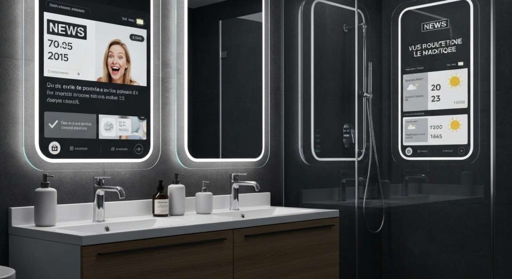 Salle de bain connectée : le sanitaire de demain