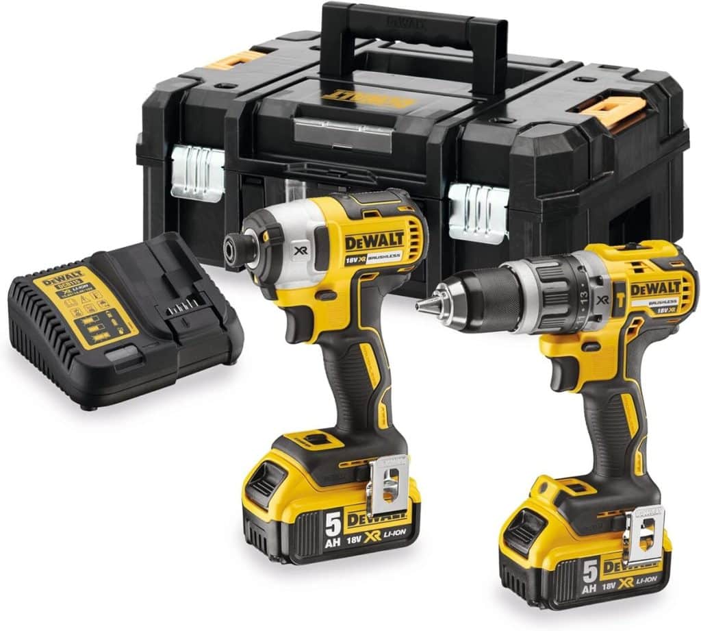 Test : perceuse et visseuse Dewalt DCK266P2T-QW complète