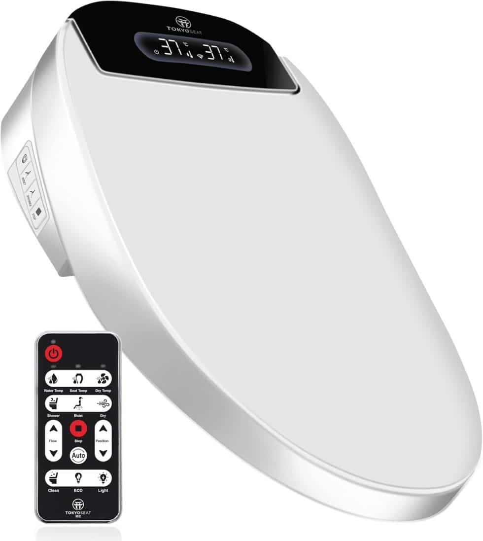 Siège De Toilette Bidet électrique BB2000 - Eau Chaude, Sèche-air, Siège Chauffant - Neuf