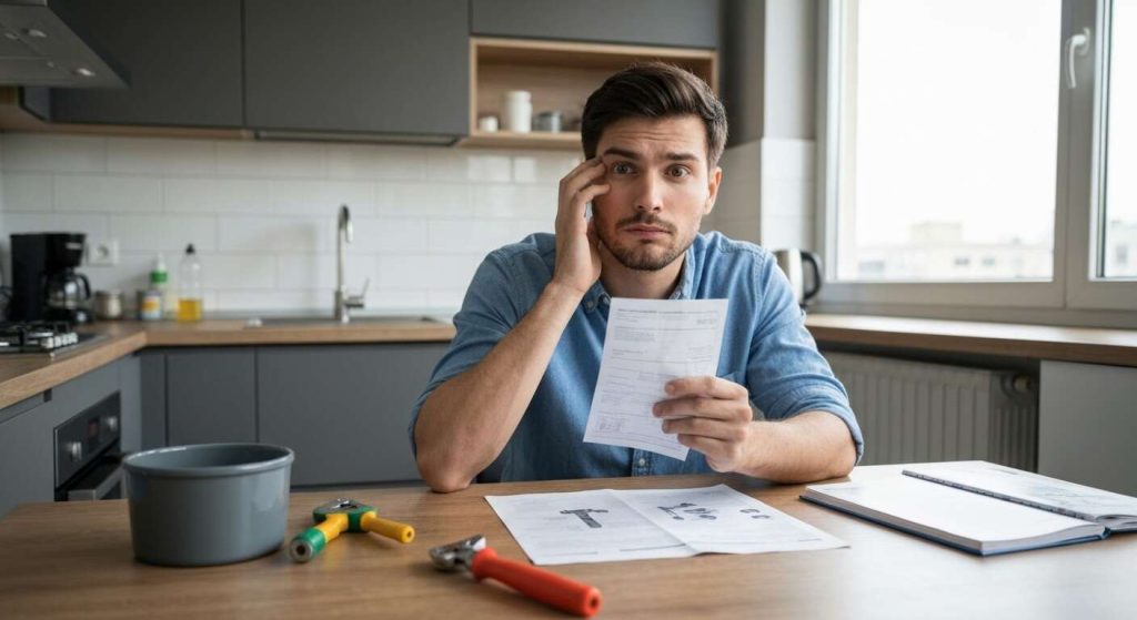 Locataire : qui paie la facture du plombier ?