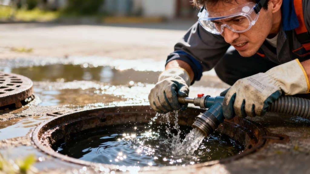 Comment déboucher une fosse septique ?