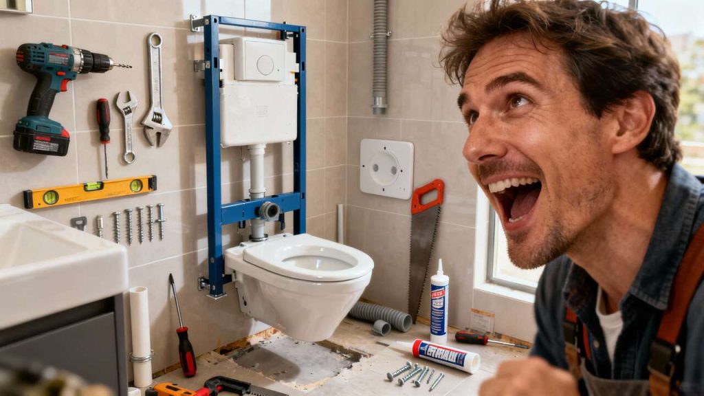 Comment installer un WC suspendu : guide pratique