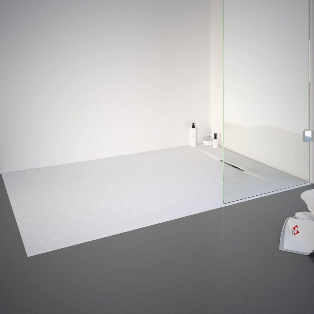 Test du receveur de douche Schulte 90 x 160 cm effet pierre