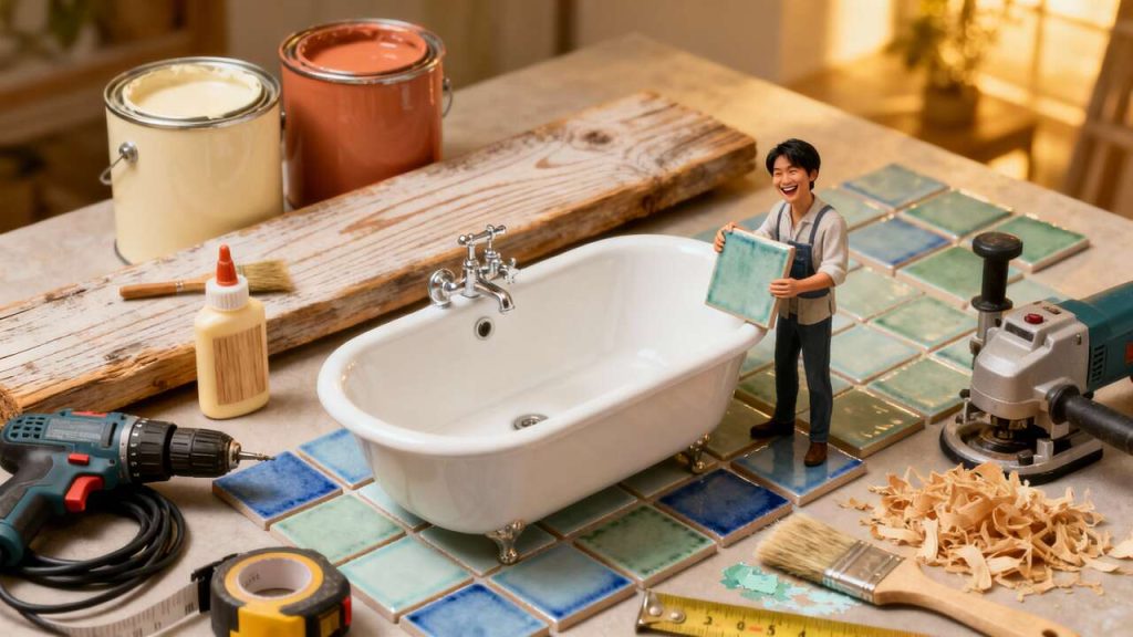 Comment habiller une baignoire ?