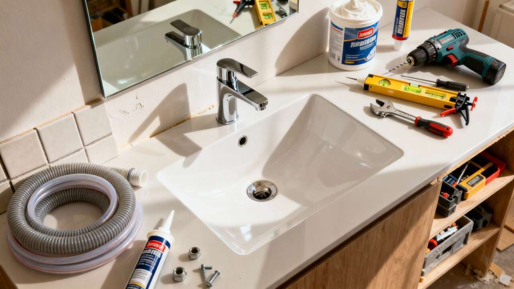Comment poser un lavabo ? Guide pratique