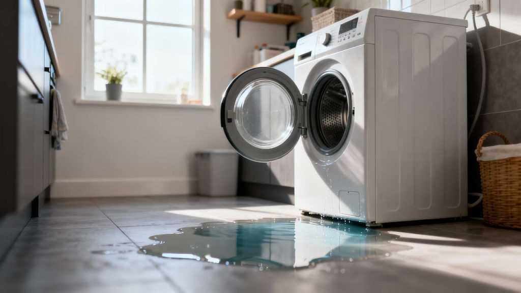 Comment réparer une machine à laver qui fuit ?