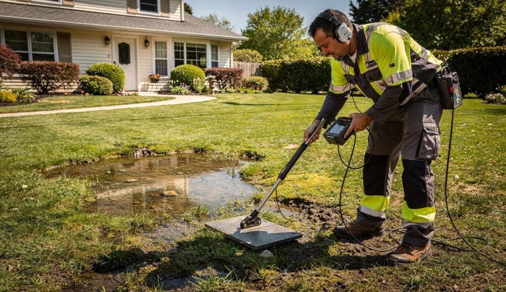Comment détecter une fuite d'eau enterrée ?
