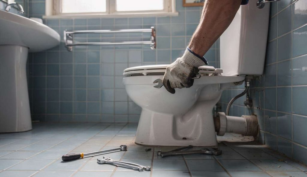 Comment réparer une chasse d'eau bloquée à Paris ?