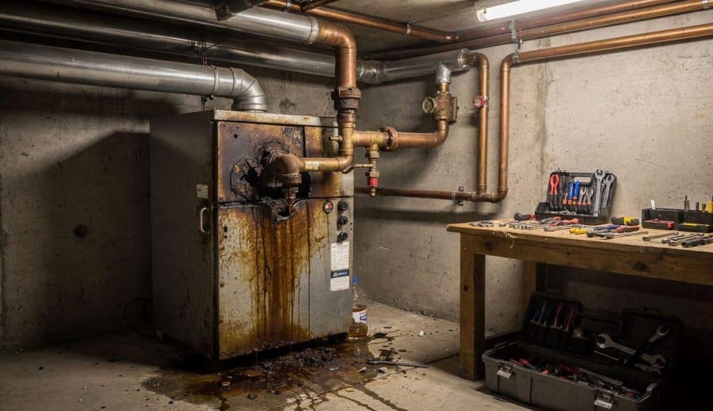 Panne de chaudière fioul : causes et solutions