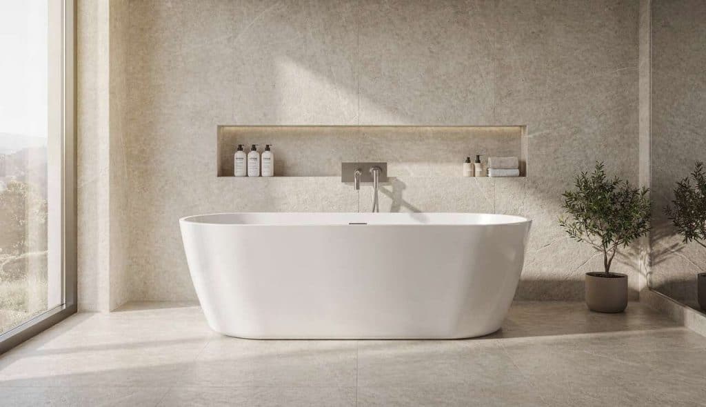 Quelle est la bonne hauteur pour une baignoire ?