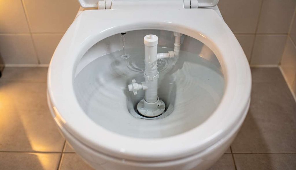 Chasse d'eau qui coule en permanence : que faire ?