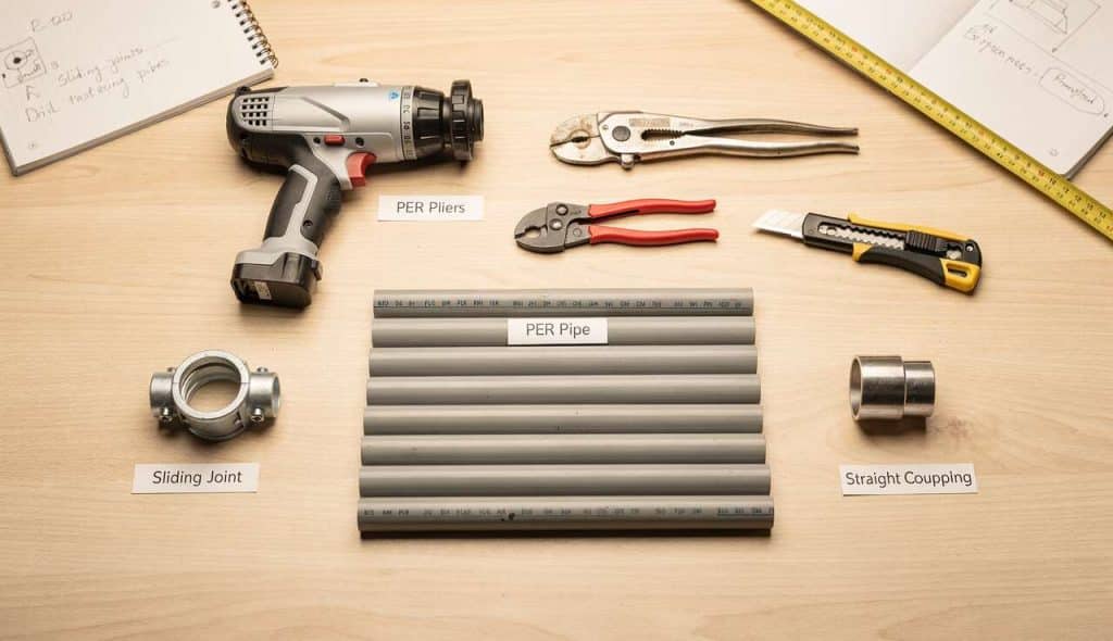 Comment raccorder des tubes en PER : guide pratique