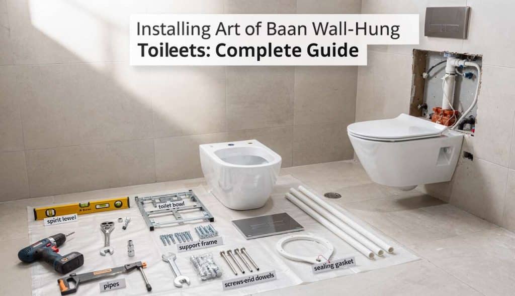 Installer des WC suspendus Art of Baan : guide complet