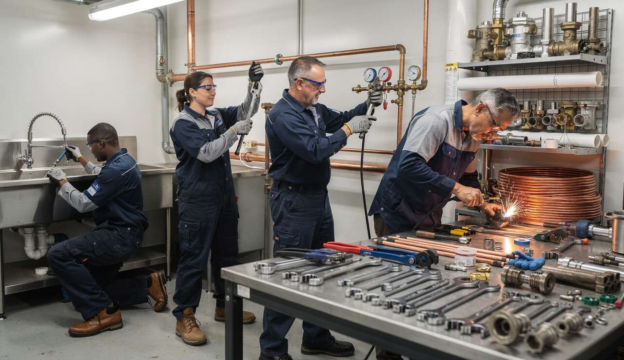 R&ocirc;le crucial des professionnels de la plomberie